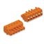 1-conductor female connector push-button Push-in CAGE CLAMP® orange thumbnail 4