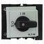 On-Off switch, P1, 40 A, service distribution board mounting, 3 pole + N, 1 N/O, 1 N/C, with black thumb grip and front plate thumbnail 11