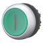 Illuminated pushbutton actuator, RMQ-Titan, Flush, maintained, green, inscribed, Bezel: titanium thumbnail 5