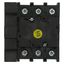 On-Off switch, P1, 40 A, flush mounting, 3 pole, 1 N/O, 1 N/C, with black thumb grip and front plate thumbnail 22