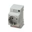 Socket outlet for distribution board Phoenix Contact EO-CF/PT/LED 250V 16A AC thumbnail 3