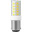 LED Ba15d Tube T17x52 230V 380Lm 3.5W 830 AC Clear Non-Dim thumbnail 2