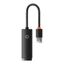 Ethernet Adapter USB A to RJ45 100Mbps, Black thumbnail 1