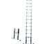 Telescopic ladder aluminum 3.8 m thumbnail 1