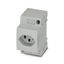 Socket outlet for distribution board Phoenix Contact EO-J/UT 250V 16A AC thumbnail 3
