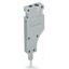 L-type end module modular with rigid contact pin gray thumbnail 2