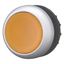 Illuminated pushbutton actuator, RMQ-Titan, Flush, maintained, orange, Blank, Bezel: titanium thumbnail 2