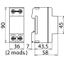 Lightning current arrester Type 1 DEHNbloc 1 H 1-pole 255V AC thumbnail 2