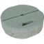 Concrete base C45/55, 17kg D 337mm with recressed grip thumbnail 1