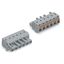 1-conductor female connector push-button Push-in CAGE CLAMP® gray thumbnail 3
