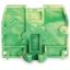 End plate with fixing flange M3 2.5 mm thick green-yellow thumbnail 4