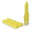 RJ45 Port Locks Yellow, 10x + 1 Key RJ-45 Port Blocker Key - Pack of 10 Blockers, Yellow thumbnail 1