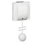 2-way pull-cord switch Mosaic - 10AX - 230 V~ - up to 2300 W - 2 modules -white thumbnail 2