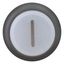 Illuminated pushbutton actuator, RMQ-Titan, Extended, maintained, White, inscribed 1, Bezel: black thumbnail 2