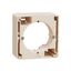 Sedna Design & Elements, Surface Mounting box, 1 gang, beige thumbnail 4