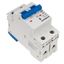 Miniature Circuit Breaker (MCB) AMPARO 10kA, C 4A, 2-pole thumbnail 6