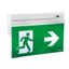 Emergency exit sign, Exiway Smartexit Dicube, addressable, maintained, 26 m, 1 h 30 m thumbnail 3