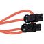 Orange Power cable 3m long for IEC Multi-fixing LED lamps thumbnail 1