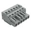 1-conductor female connector CAGE CLAMP® 2.5 mm² gray thumbnail 2