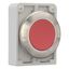 Pushbutton, RMQ-Titan, flat, momentary, red, blank, Front ring stainless steel thumbnail 8