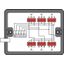 Distribution box Three-phase to single-phase current (400 V/230 V) sup thumbnail 2