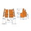 2-conductor female connector Push-in CAGE CLAMP® 2.5 mm² orange thumbnail 2