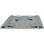 Surface-mount service distribution board base frame HxW = 1260 x 1000 mm thumbnail 4