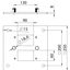 ISS160160BP Floor plate for install. column, industry 250x250x8mm thumbnail 2