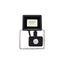 NOCTIS LUX 3 FLOODLIGHT 10W NW 230V IP44 114x150x53mm BLACK with PIR sensor thumbnail 12