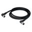 Sensor/Actuator cable M12A socket angled M12A plug angled thumbnail 2