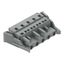 1-conductor female connector CAGE CLAMP® 2.5 mm² gray thumbnail 1