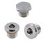 Ex sealing plugs (metal), 1 1/2" NPT, 20.5 mm, Brass, nickel-plated thumbnail 1