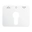 1803-84-500 CoverPlates (partly incl. Insert) future®, Busch-axcent®, solo®; carat® Studio white thumbnail 2