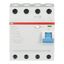 F204 A-40/0.1 Residual Current Circuit Breaker 4P A type 100 mA thumbnail 3