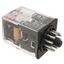 Relay, plug-in, 11-pin, 3PDT, 10 A, mech & LED indicator, test button thumbnail 3