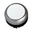 Illuminated Push-button, flat, spring-return, white thumbnail 1