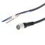 Sensor cable, M8 straight socket (female), 3-poles, PVC robot cable, I thumbnail 2