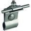 Roof conductor holder StSt f. metal roofs, bead Rd 20-25mm f. Rd 6-10m thumbnail 1