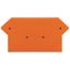 End and intermediate plate 2.5 mm thick orange thumbnail 1