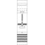 DF17A1XB Meter panel, Field width: 1, Rows: 0, 1050 mm x 250 mm x 160 mm, IP2XC thumbnail 17