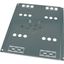 Mounting plate, +mounting kit, for NZM2, vertical, 4p, HxW=400x600mm thumbnail 4