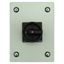 Main switch, P1, 40 A, surface mounting, 3 pole, 1 N/O, 1 N/C, STOP function, With black rotary handle and locking ring, Lockable in the 0 (Off) posit thumbnail 12