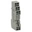 Socket, DIN rail/surface mounting, 8-pin, screwless terminals thumbnail 2