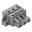 1-conductor female connector CAGE CLAMP® 2.5 mm² gray thumbnail 1