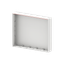 A57B ComfortLine A Wall-mounting cabinet, Surface mounted/recessed mounted/partially recessed mounted, 420 SU, Isolated (Class II), IP00, Field Width: 5, Rows: 7, 1100 mm x 1300 mm x 215 mm thumbnail 4