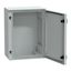 wall-mounting enclosure polyester monobloc IP66 H530xW430xD200mm thumbnail 2