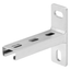 BRACKET 41X21 WITH FLAT END - LENGTH 200MM - FINISHING: HDG thumbnail 1