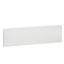 OptiLine 45/70 - stop end - 185 x 55 mm - PC/ABS - polar white thumbnail 2