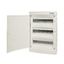 Flush-mounting Distribution Board 3-row, 54MW, white door thumbnail 2
