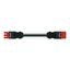 pre-assembled interconnecting cable Eca Socket/plug red thumbnail 5